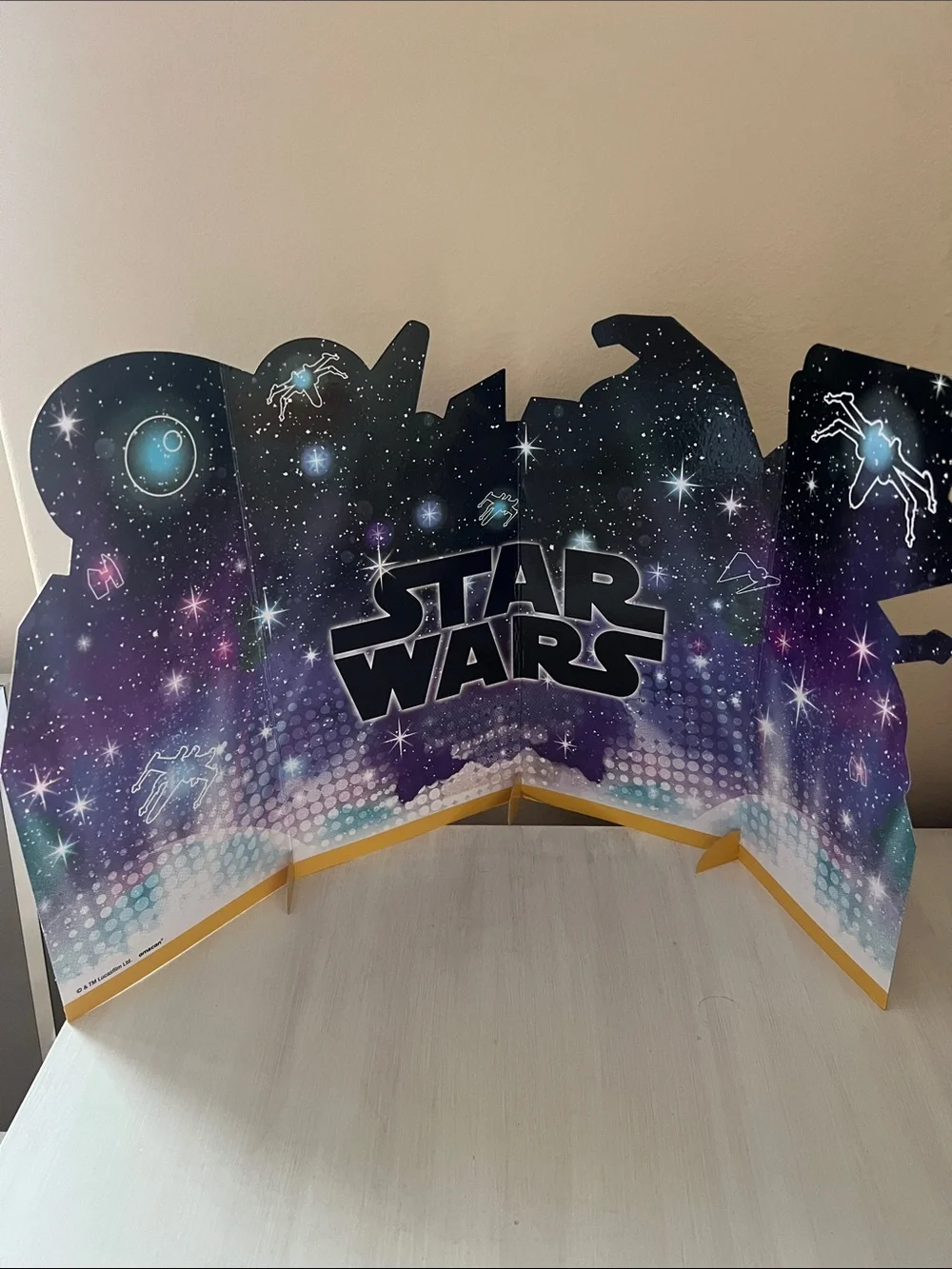 Star Wars Cake Backdrop